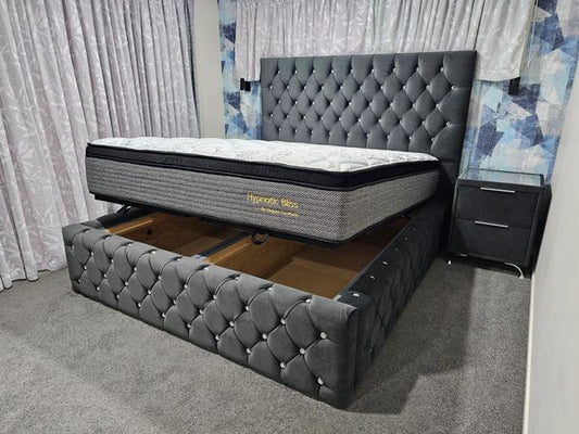 NZ MADE Storage Bed Frame