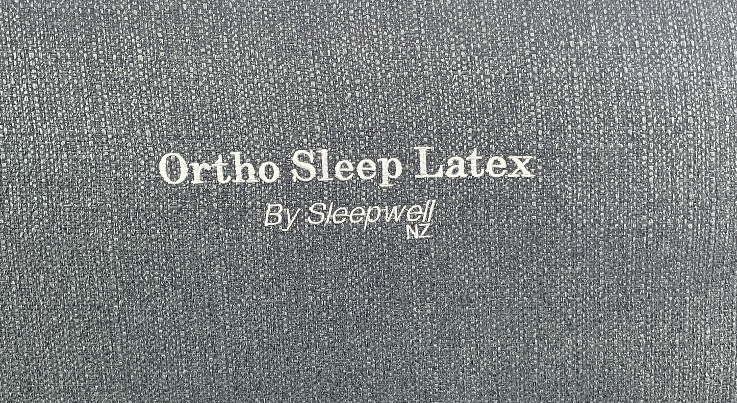 Sleepwell ortho Sleep Latex Medium Mattress with Base